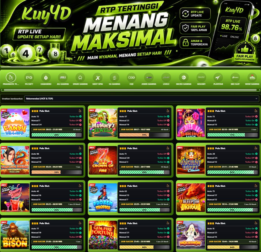 𝕀ℕ𝔽𝕆 𝕃𝔼ℕ𝔾𝕂𝔸ℙ ℝ𝕋ℙ :https://rdrnwl.net/rtpkuy4d
𝙻𝙸𝙽𝙺 𝙻𝙾𝙶𝙸𝙽 & 𝙿𝙻𝙰𝚈 :https://rdrnwl.