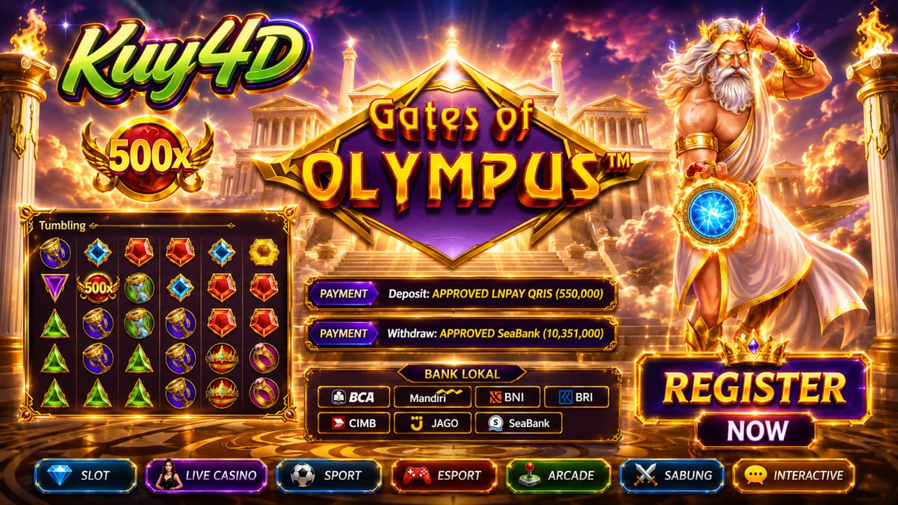 🔥SELAMAT KEPADA MEMBER KUY4D🔥
DEPOSIT : RP 550.000
WITHDRAW : RP 10.351.000
LINK